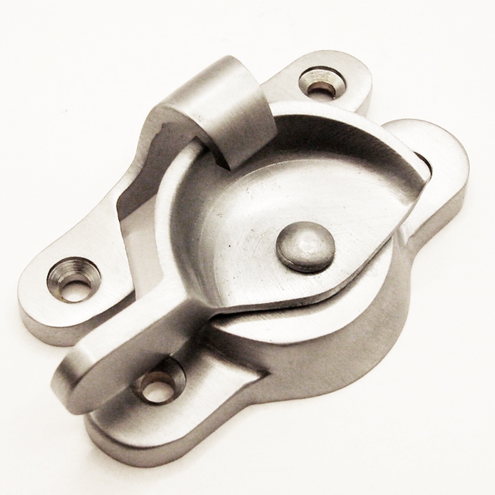 TWC002/SCP • Non-Locking • Satin Chrome • Forged Fitch Sash Fastener